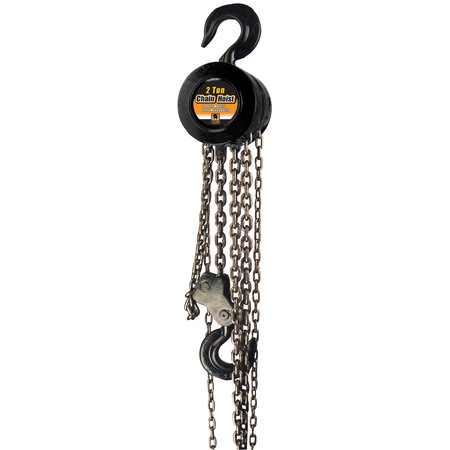 BLACK BULL Heavy Duty Chain Hoist, 2 Ton CHOI2